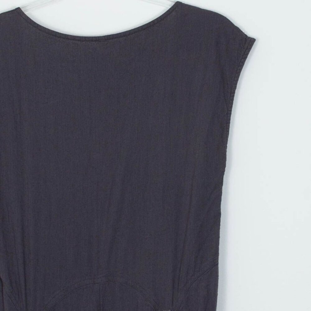 Free People Womens Jet Set Life Jumpsuit Size XS Linen Blend Gray Lagenlook - Picture 10 of 11